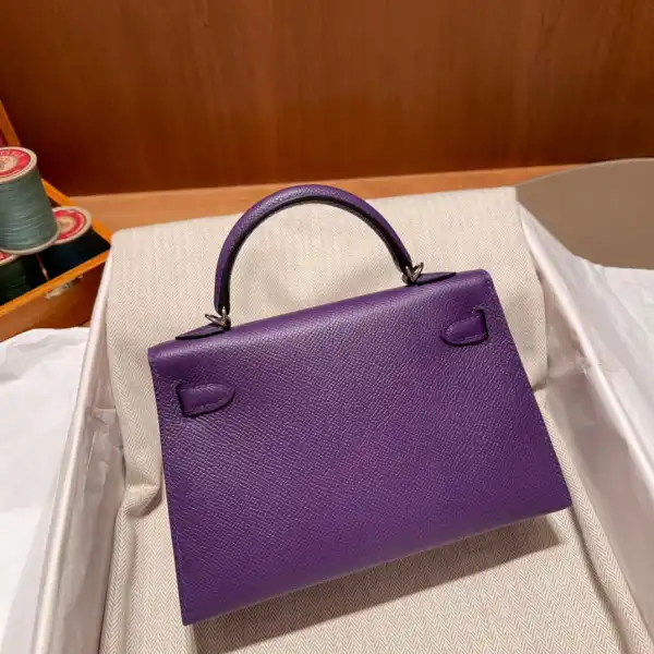 Cheap HERMES KELLY MINI II ALL HANDMADE 0126