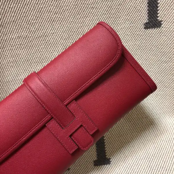 Rep HERMES JIGE 29CM CLUTCH ALL HANDMADE 0128