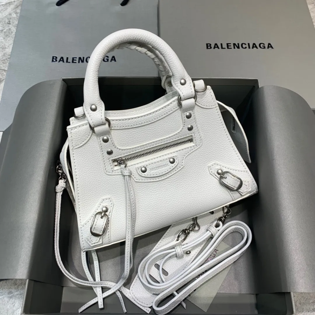 BALENCIAGA NEO CLASSIC MINI TOP HANDLE BAG 0113