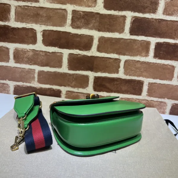 Rep Gucci Small top handle bag with Bamboo 0121