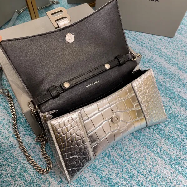 Rep BALENCIAGA  HOURGLASS CHAIN BAG 0113