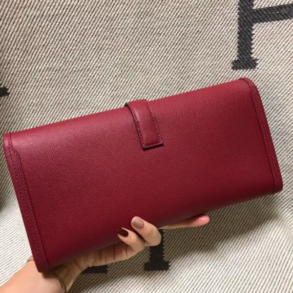 Rep HERMES JIGE 29CM CLUTCH ALL HANDMADE 0128