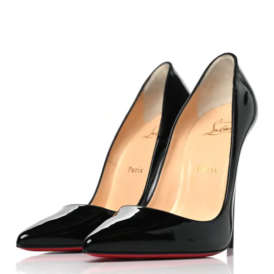 Rep CHRISTIAN LOUBOUTIN Patent So Kate 120 Pumps 38.5 Black 0117