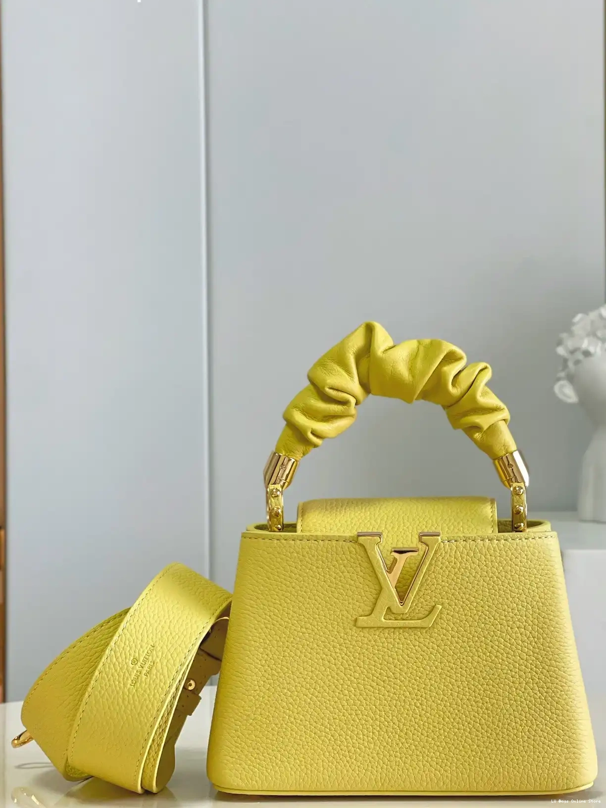 Rep VUITTON CAPUCINES LOUIS MINI 0226