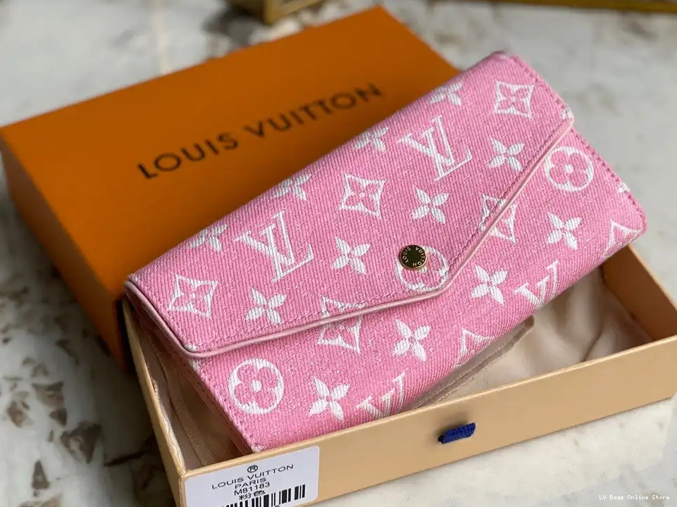 Rep Louis WALLET SARAH Vuitton 0214