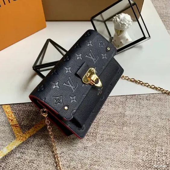 Affordable VAVIN VUITTON CHAIN WALLET LOUIS 0210