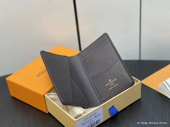 Rep Pocket LOUIS Organizer-7.5*11.1*1 VUITTON cm 0207