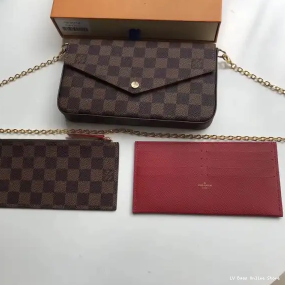 Rep N63032 Felicie Pochette Louis Bag Damier Vuitton 0228