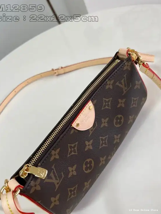 Rep 12 VUITTON Pochette 22 LOUIS - x Tirette x5.5CM 0215