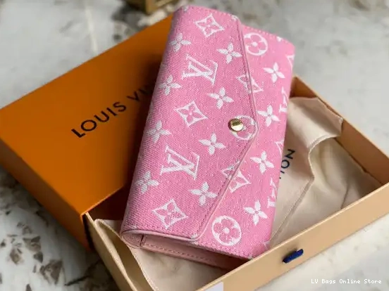 Rep Louis WALLET SARAH Vuitton 0214