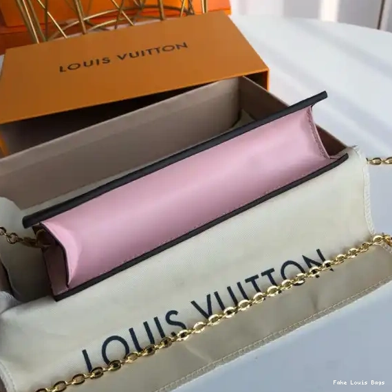 Affordable FLORE CHAIN VUITTON WALLET LOUIS 0216