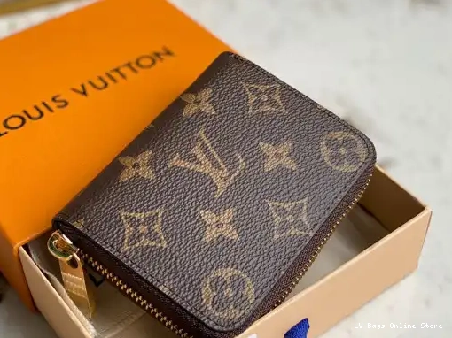 Cheap LOUIS VUITTON ZIPPY PURSE COIN 0208