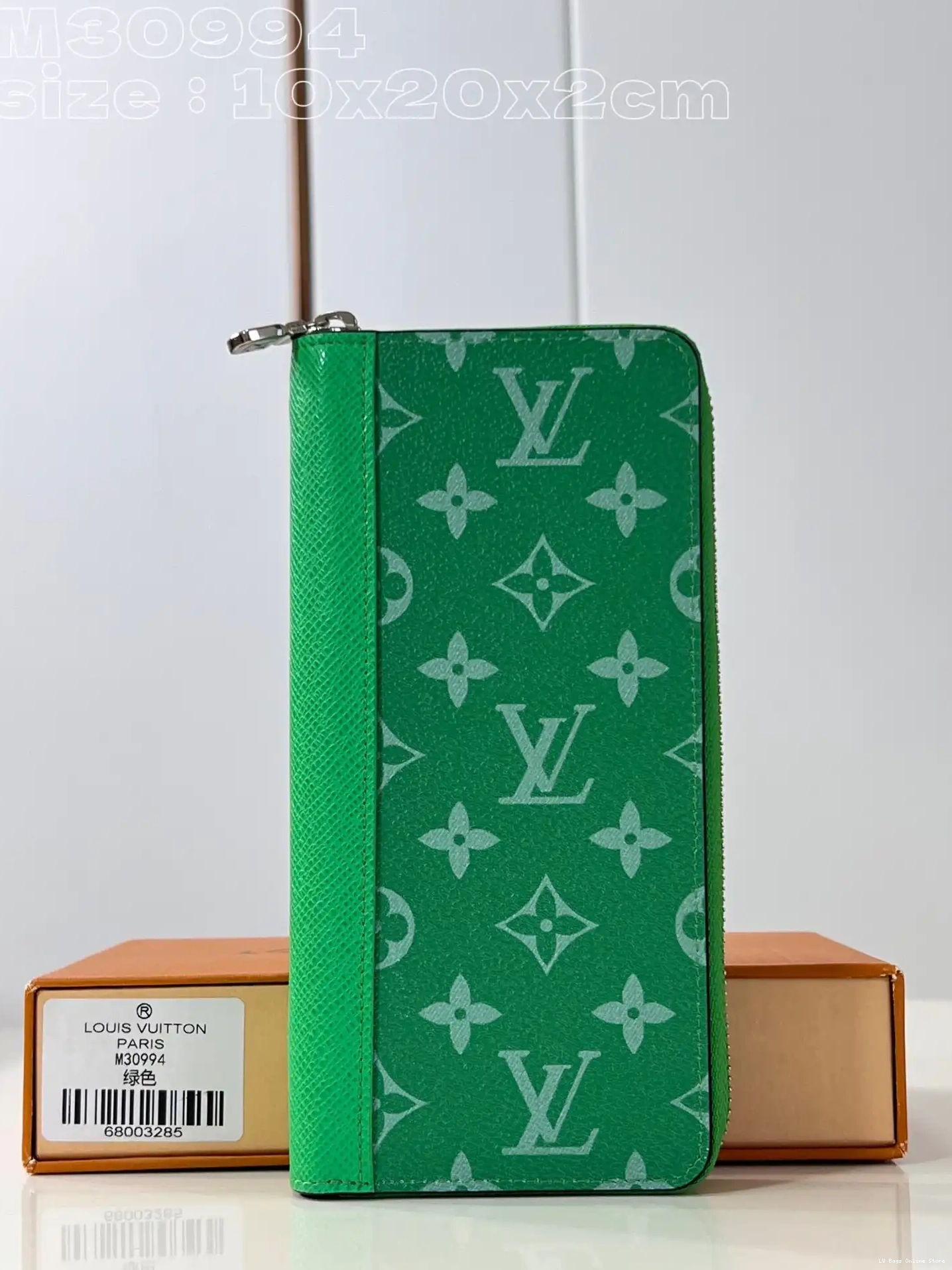 LOUIS cm ZIPPY VUITTON WALLET-10*20*2 0207