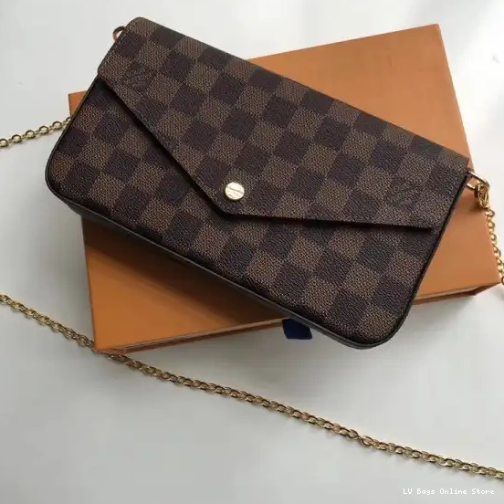 Rep N63032 Felicie Pochette Louis Bag Damier Vuitton 0228