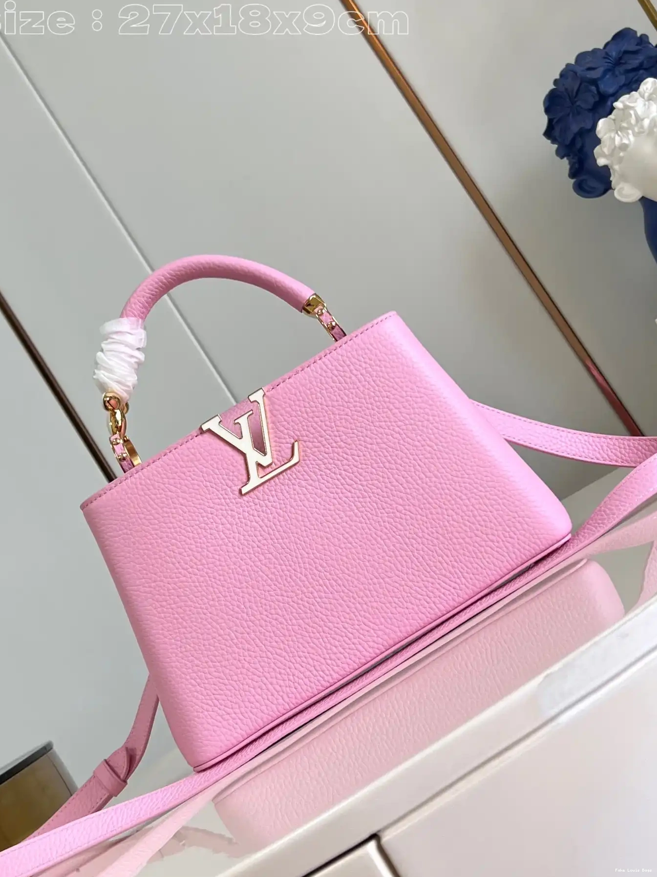 Rep LOUIS VUITTON CAPUCINES BB-27*18*9CM 0213