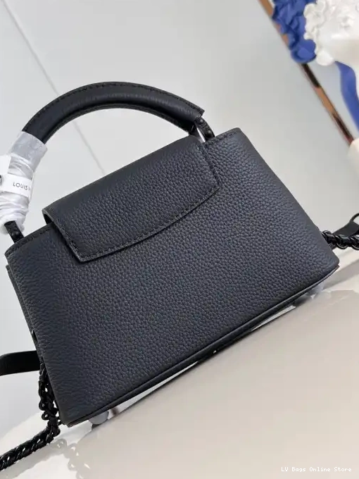 Rep CAPUCINES LOUIS VUITTON MINI-22*12*8CM 0226