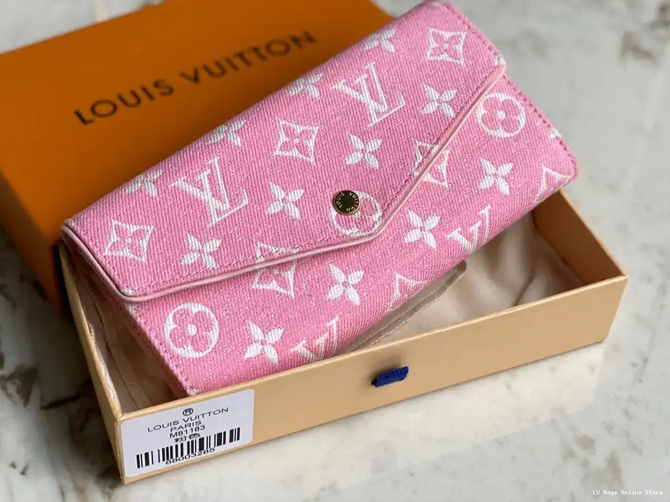 Rep Louis WALLET SARAH Vuitton 0214